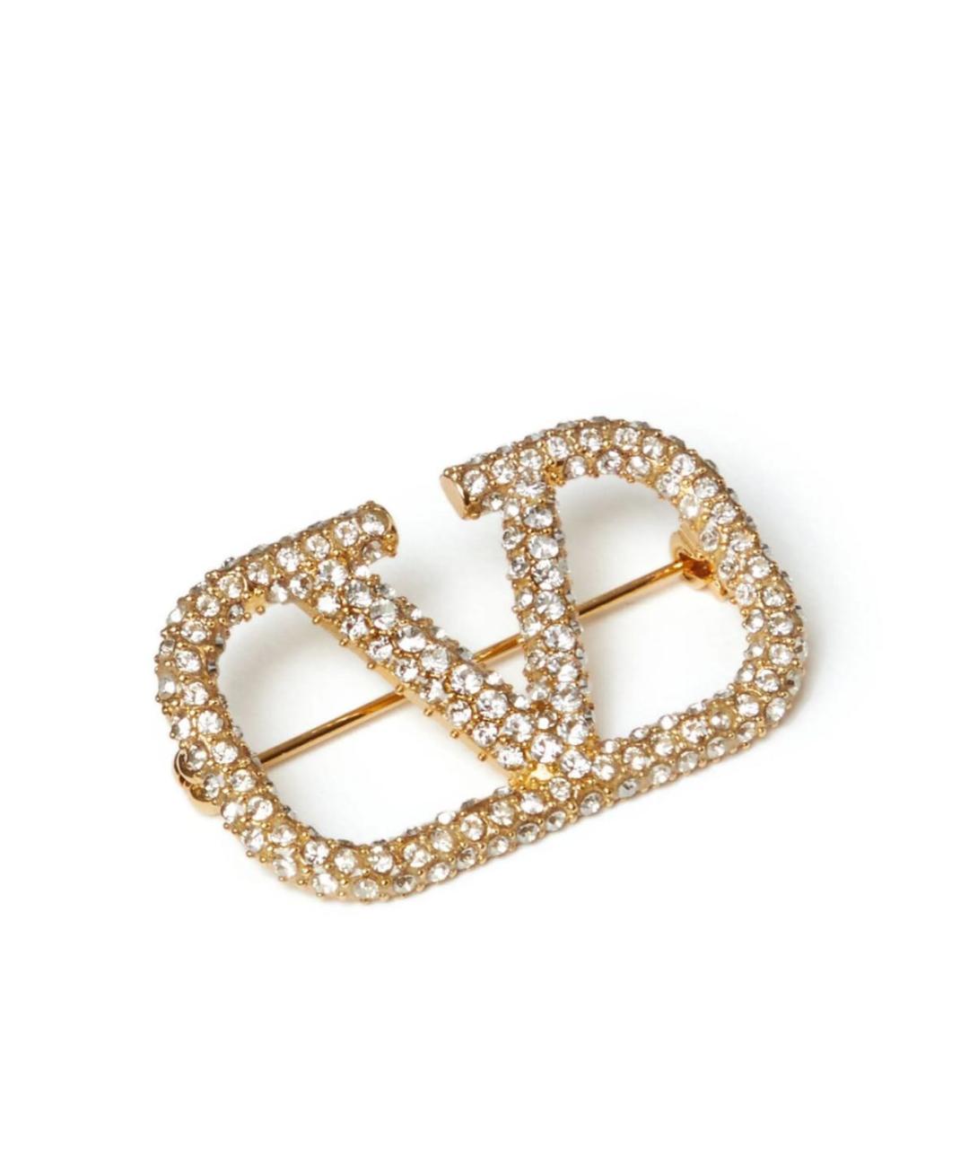 VALENTINO Золотая позолоченная булавка / брошь, фото 6