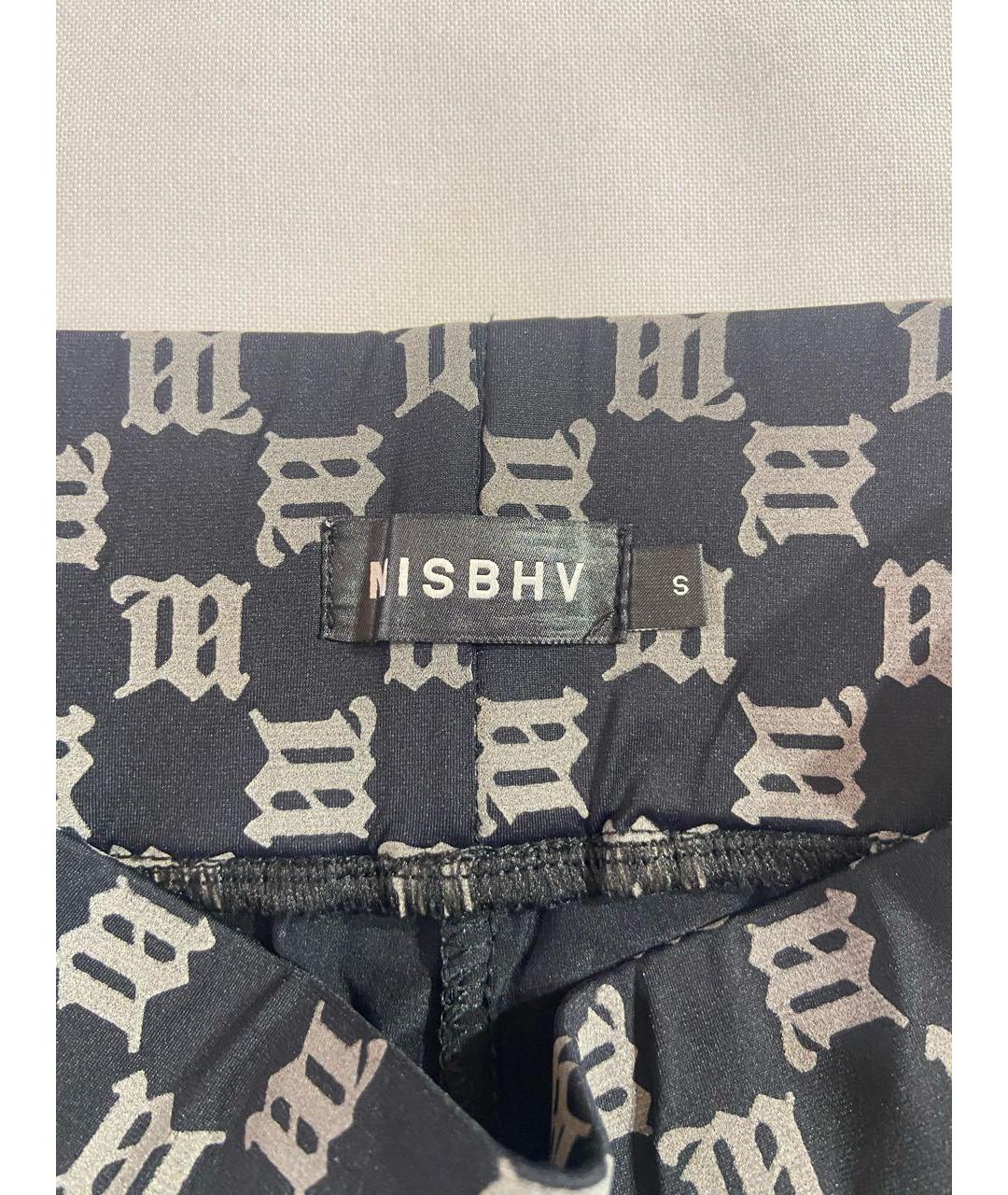 MISBHV Черные полиэстеровые спортивные брюки и шорты, фото 3