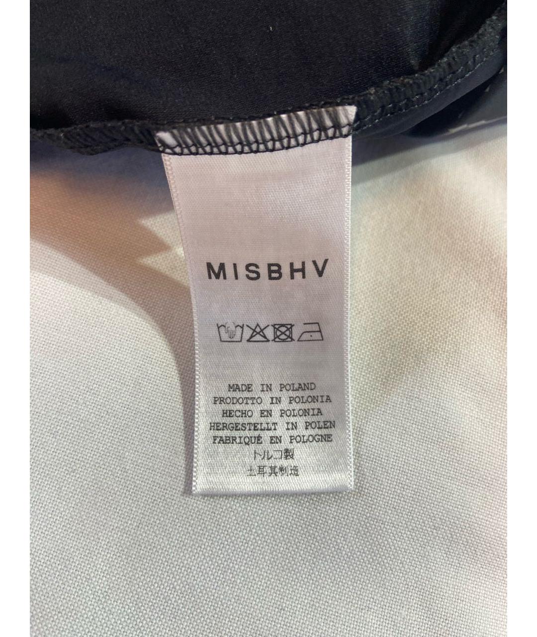 MISBHV Черные полиэстеровые спортивные брюки и шорты, фото 4