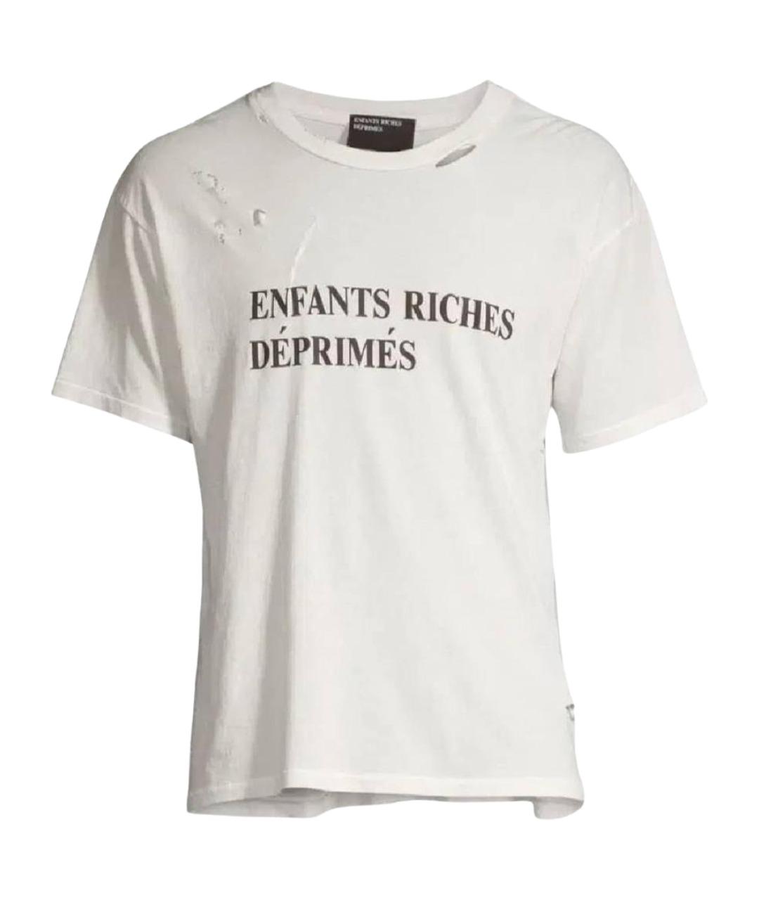 Enfants Riches Déprimés Белая хлопковая футболка, фото 1