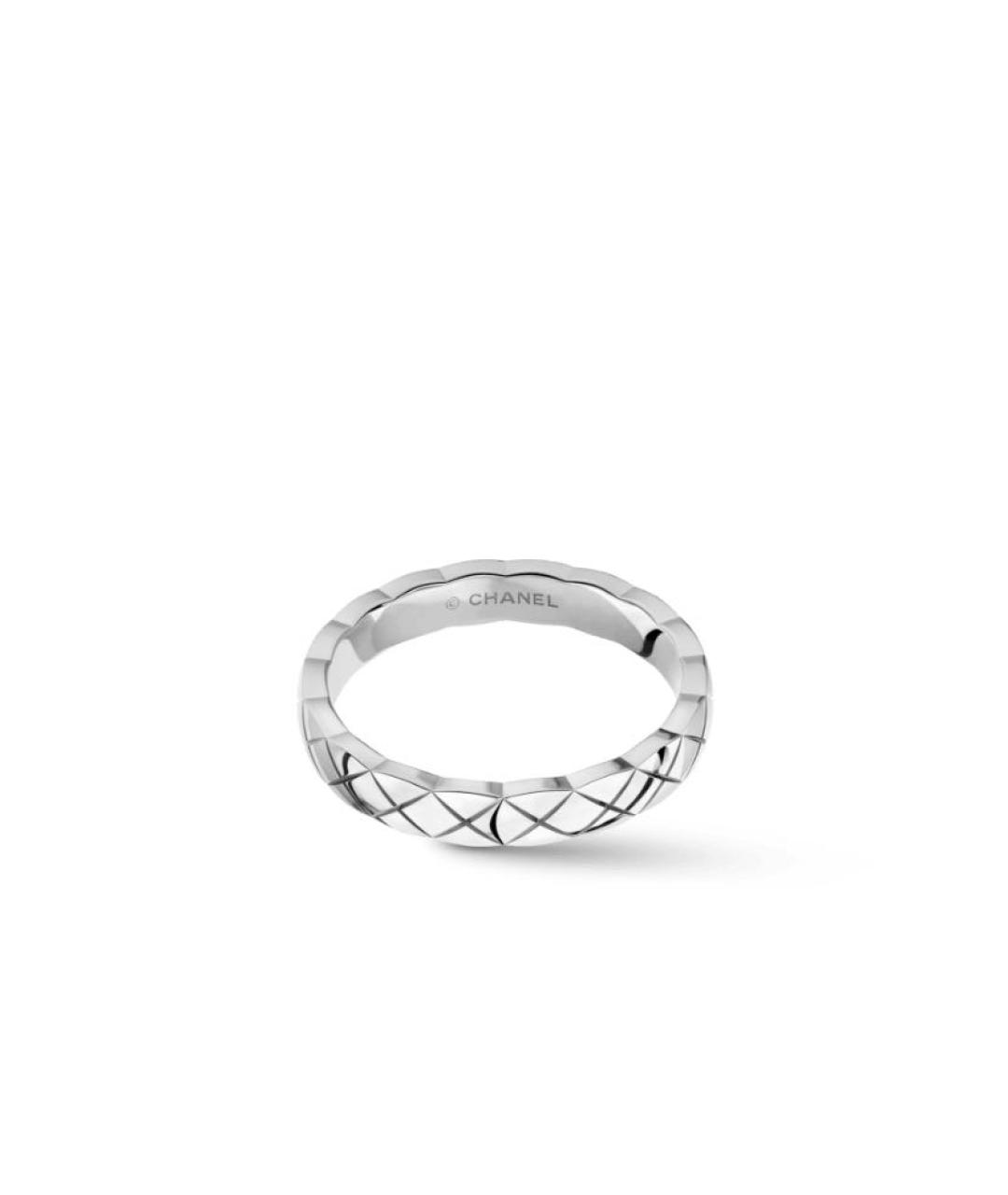 CHANEL Серебряное кольцо из белого золота, фото 2