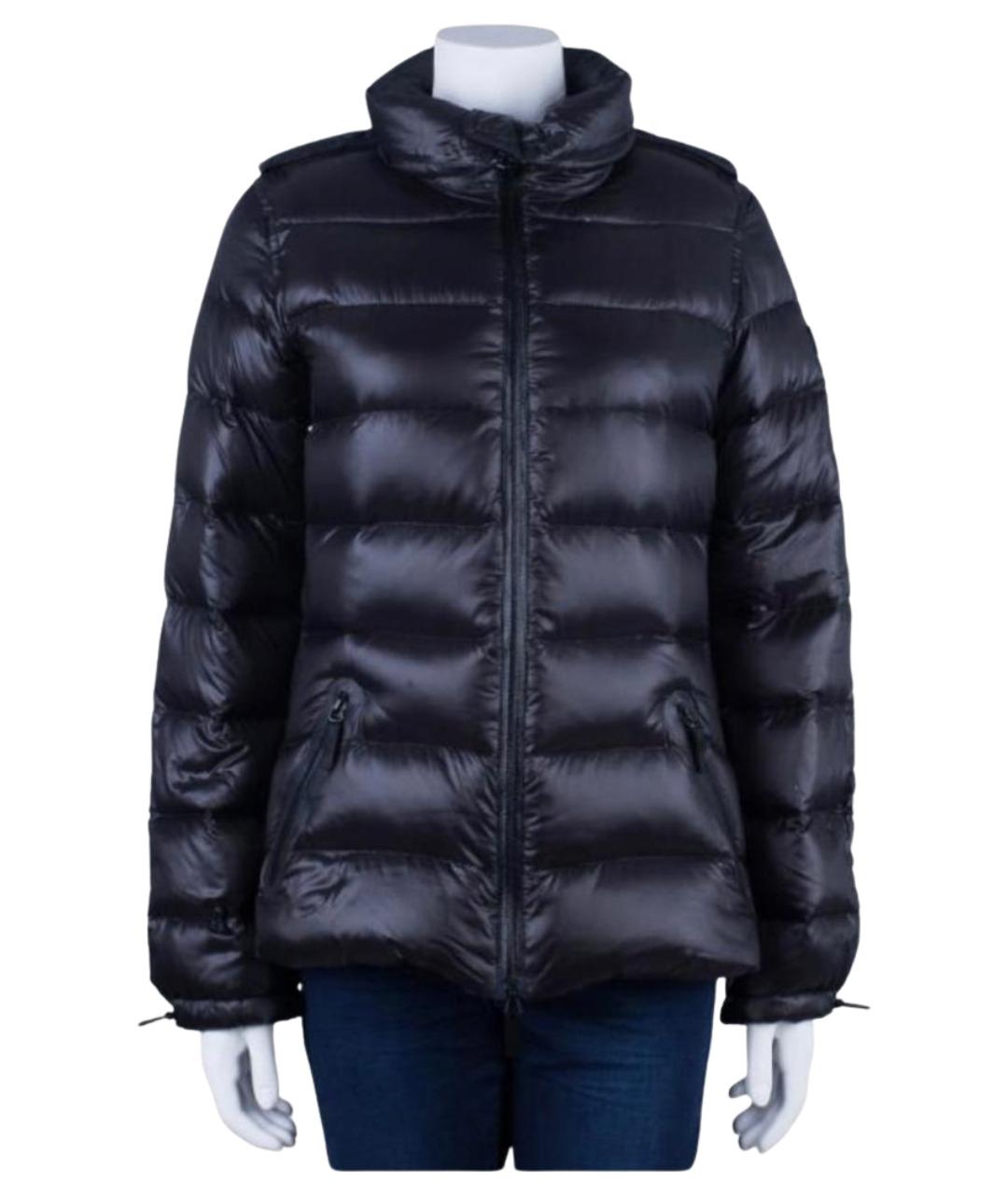 BURBERRY Черный полиамидовый пуховик, фото 9