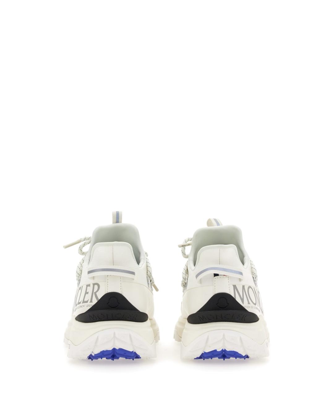 MONCLER Белые синтетические кроссовки, фото 3