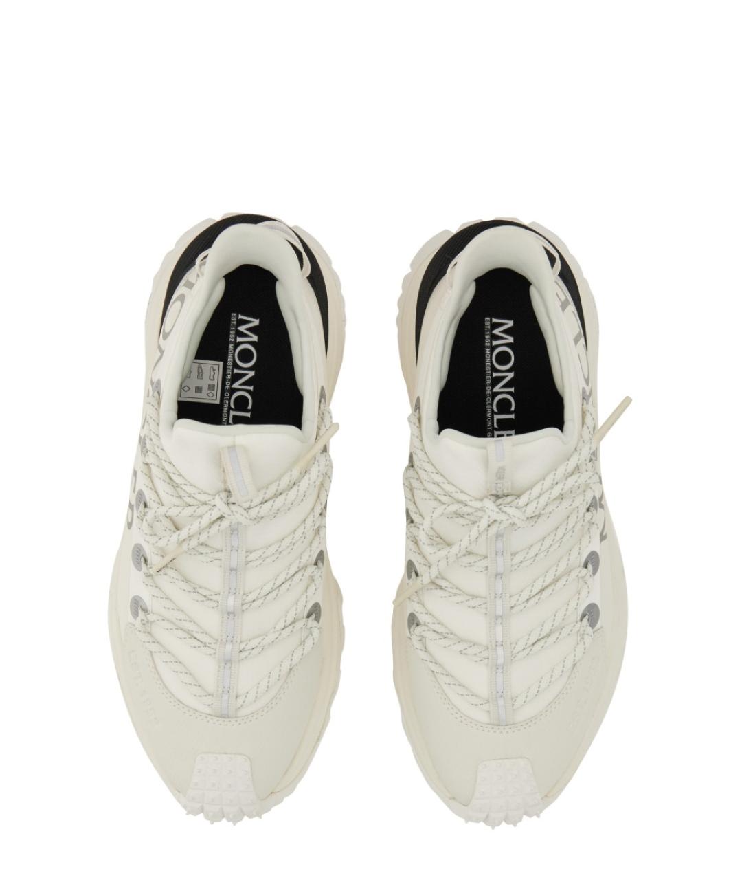 MONCLER Белые синтетические кроссовки, фото 2