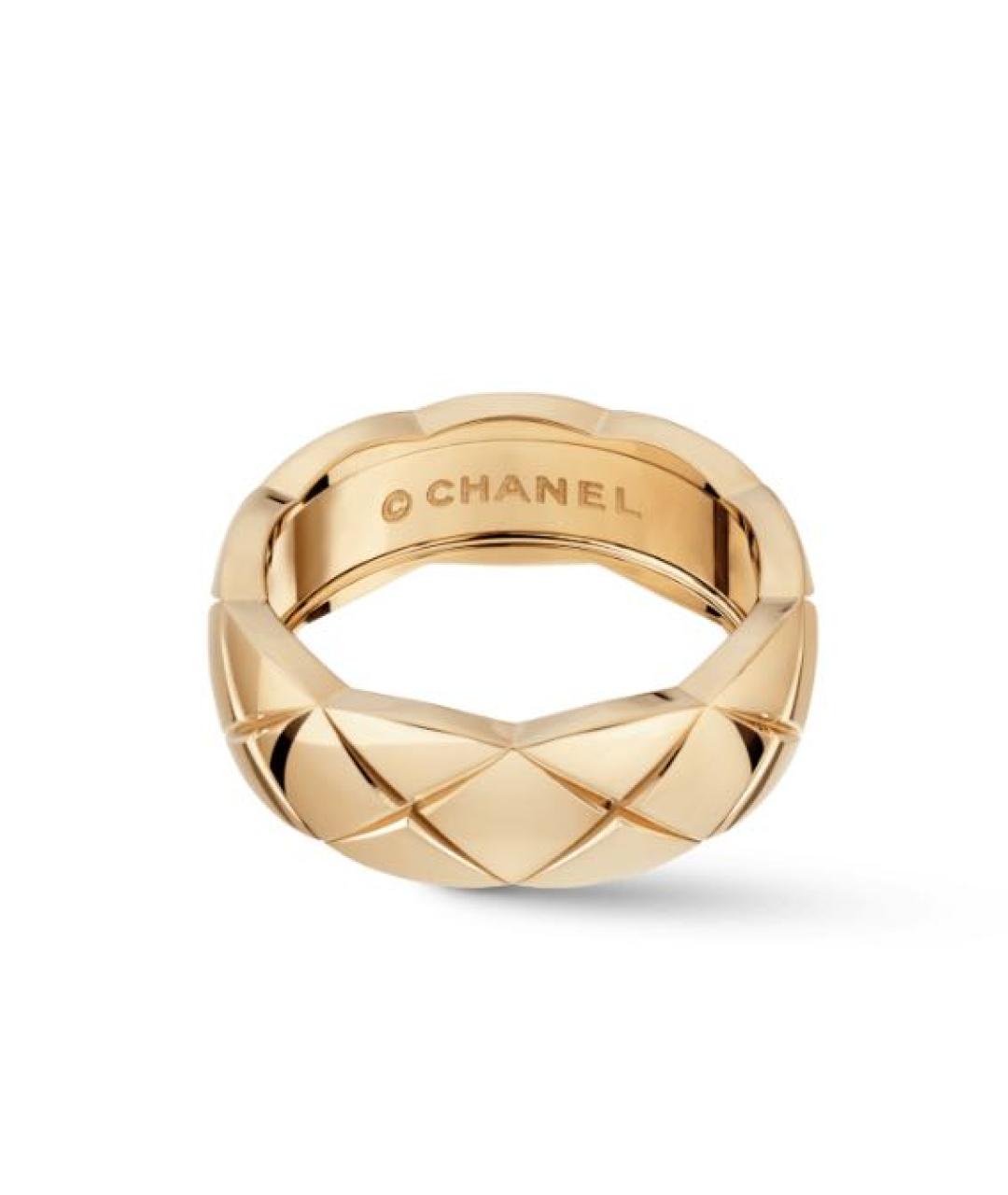 CHANEL Бежевое кольцо из розового золота, фото 2