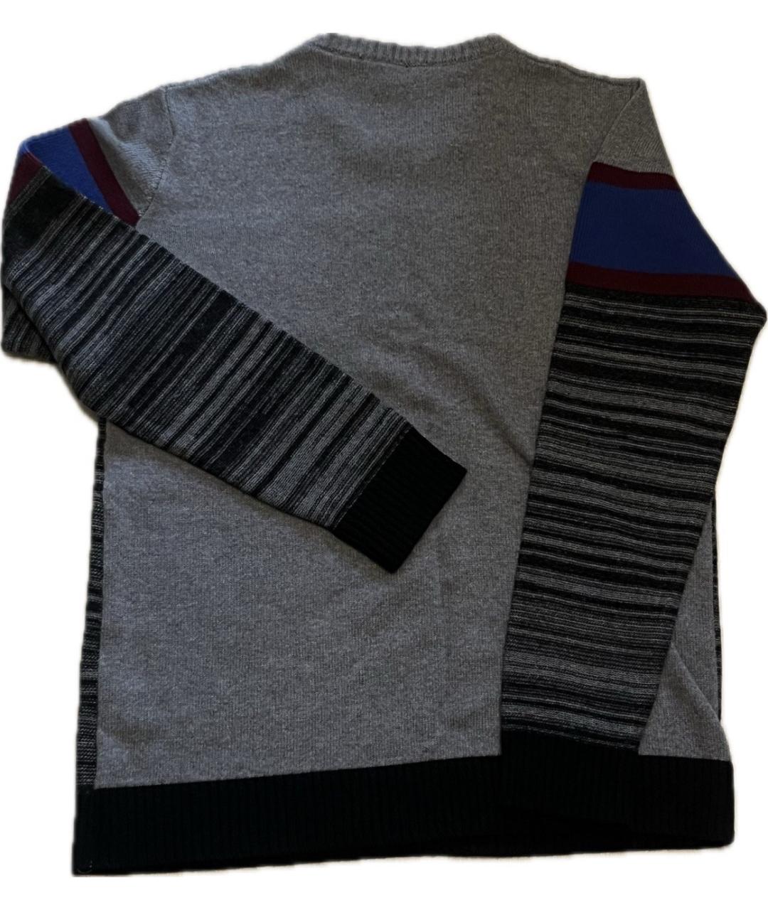 ICEBERG Серый шерстяной джемпер / свитер, фото 2