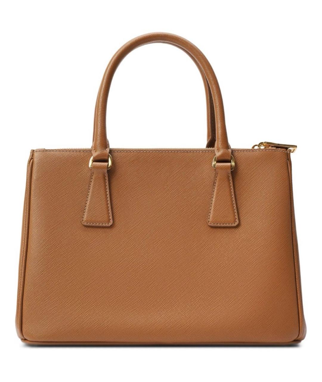 PRADA Коричневая кожаная сумка тоут, фото 2