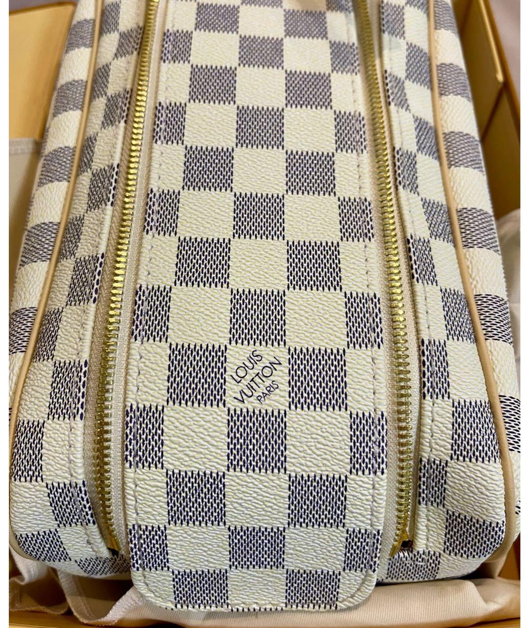 LOUIS VUITTON Бежевая косметичка, фото 7