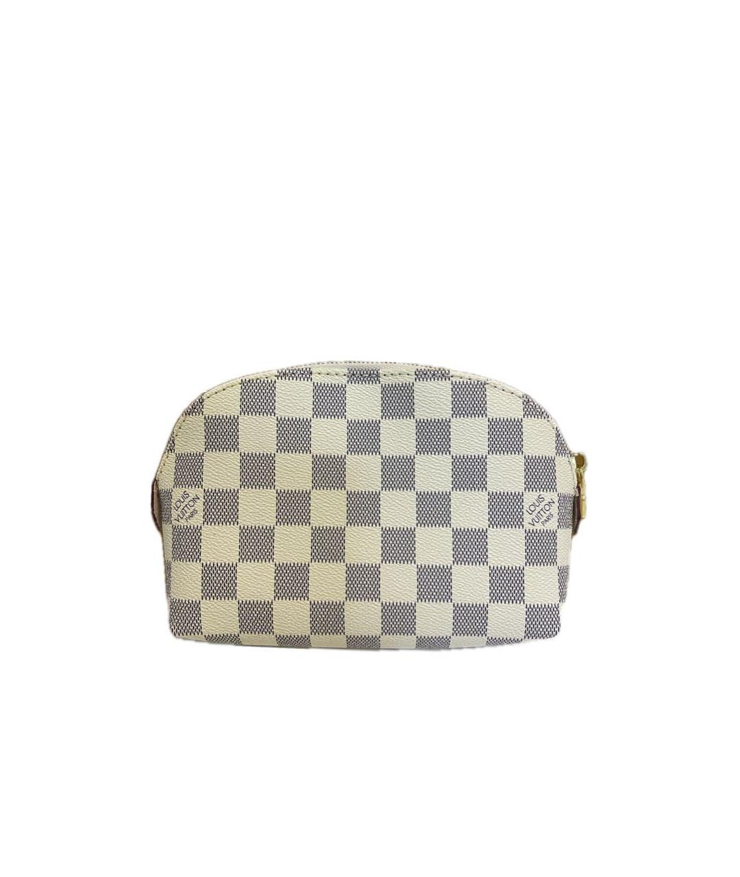 LOUIS VUITTON Бежевая косметичка, фото 3