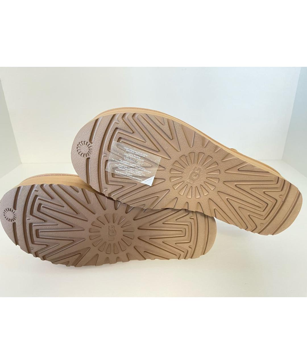 UGG AUSTRALIA Коричневые замшевые ботинки, фото 6