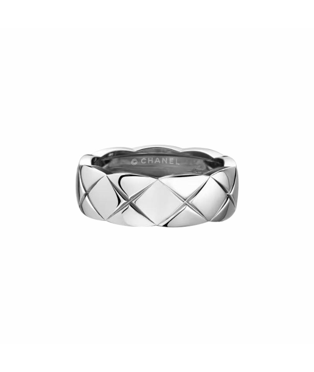 CHANEL Серебряное кольцо из белого золота, фото 6