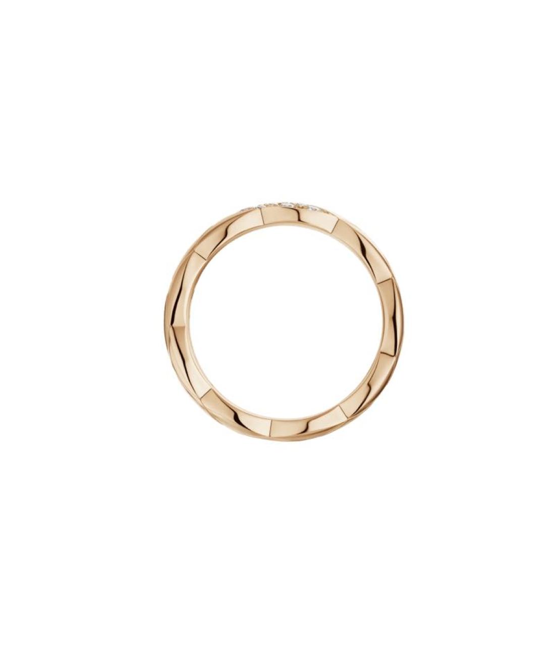 CHANEL Бежевое кольцо из розового золота, фото 3
