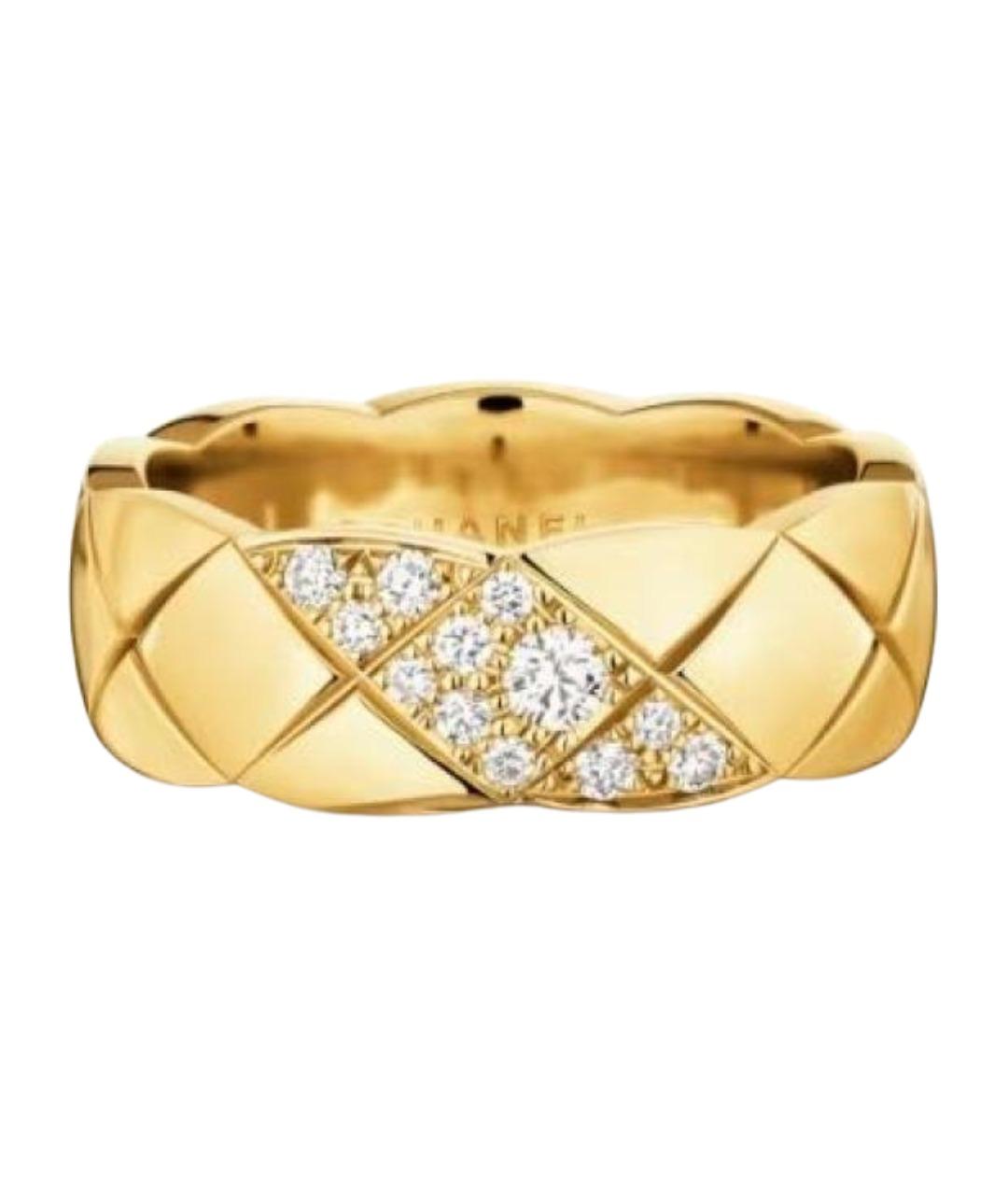 CHANEL Желтое кольцо из желтого золота, фото 6