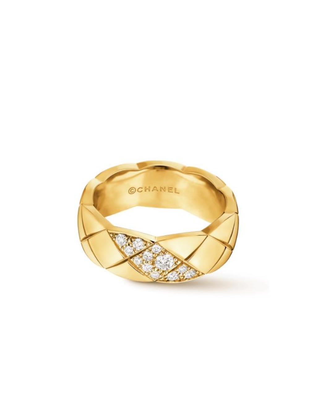 CHANEL Желтое кольцо из желтого золота, фото 2