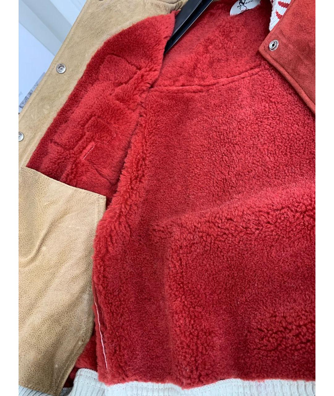 HALFBOY Красная шерстяная куртка, фото 4