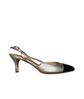 CHANEL Лодочки на низком каблуке