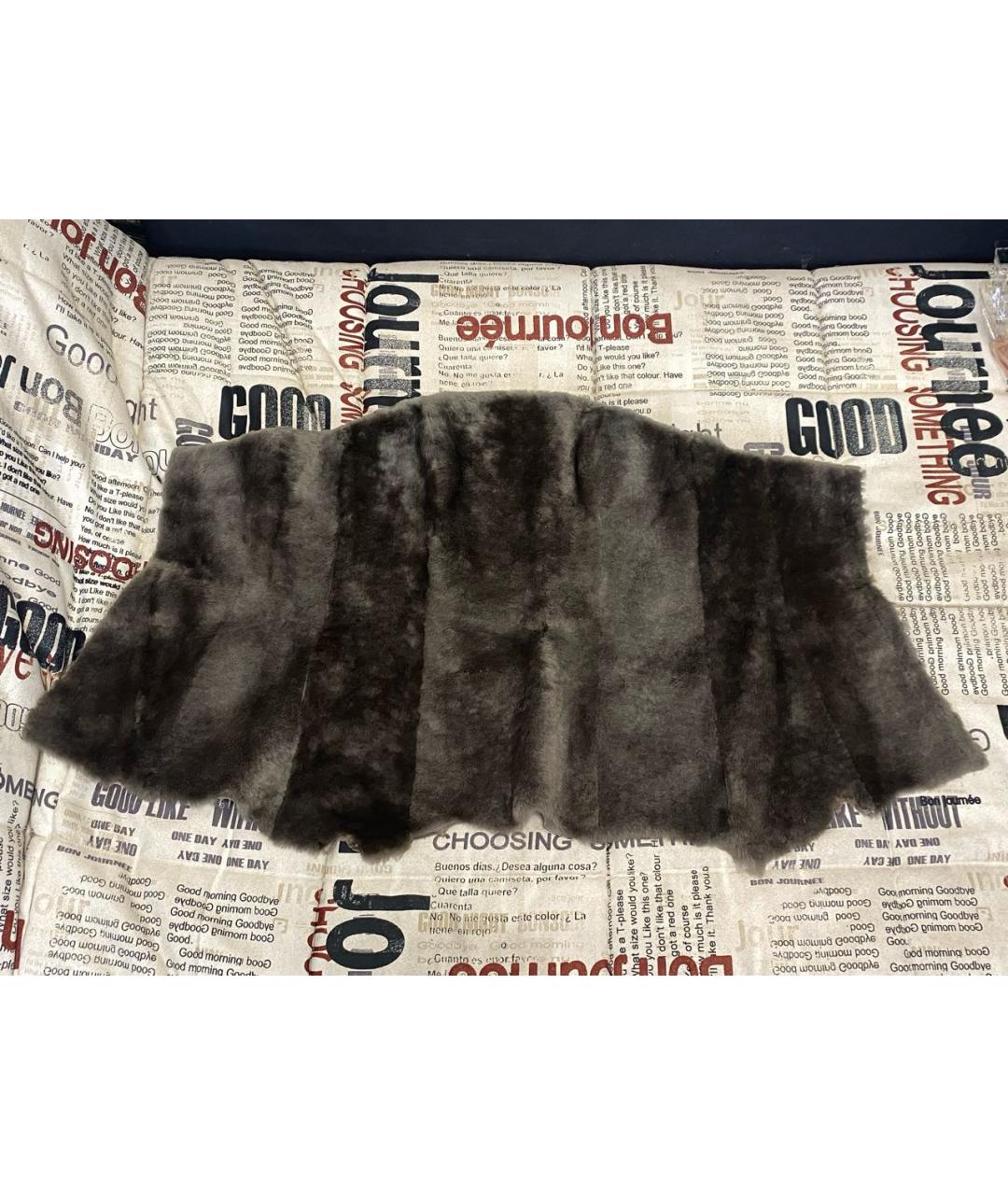 MAX MARA Серый кожаный корсет, фото 8