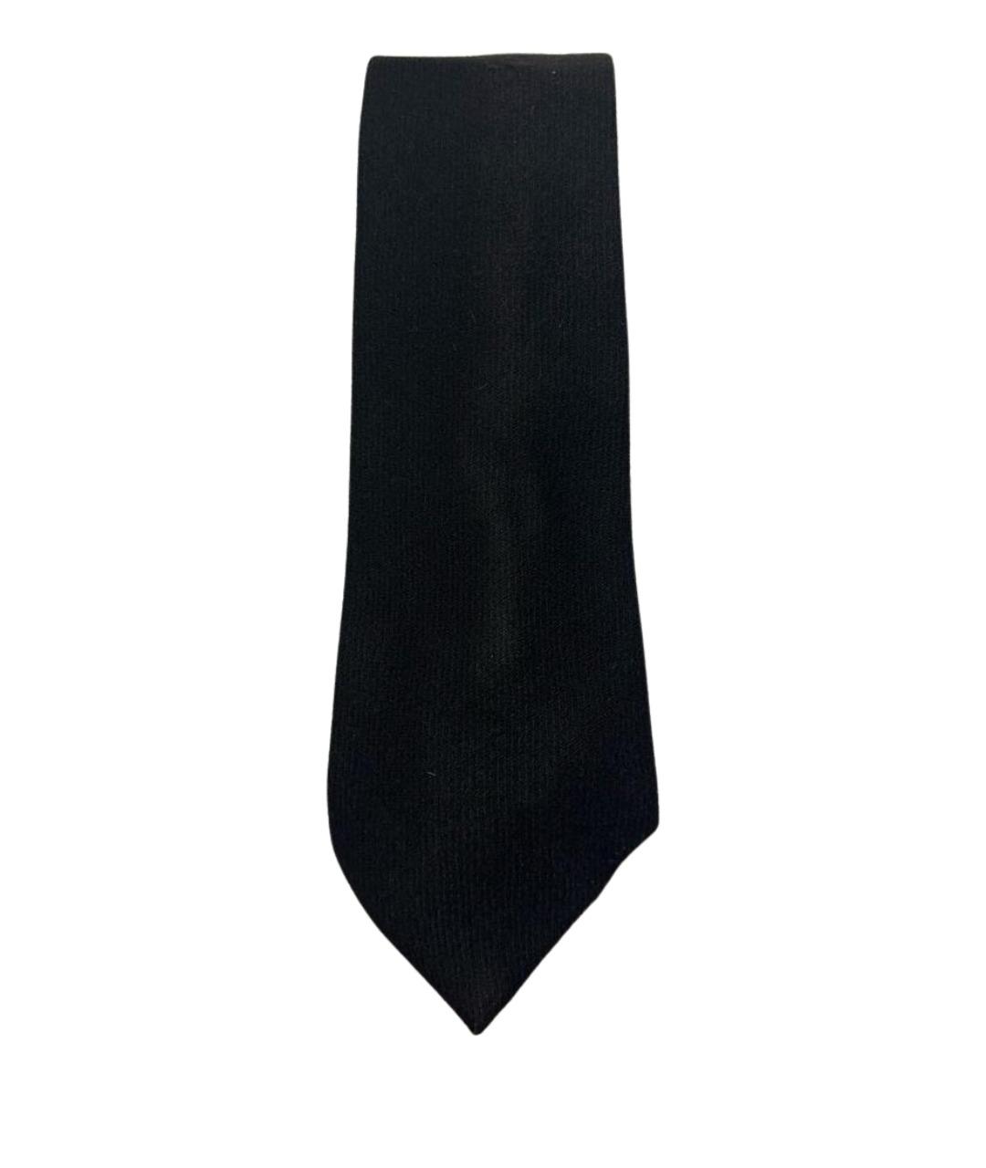 ERMENEGILDO ZEGNA XXX Коричневый шерстяной галстук, фото 1