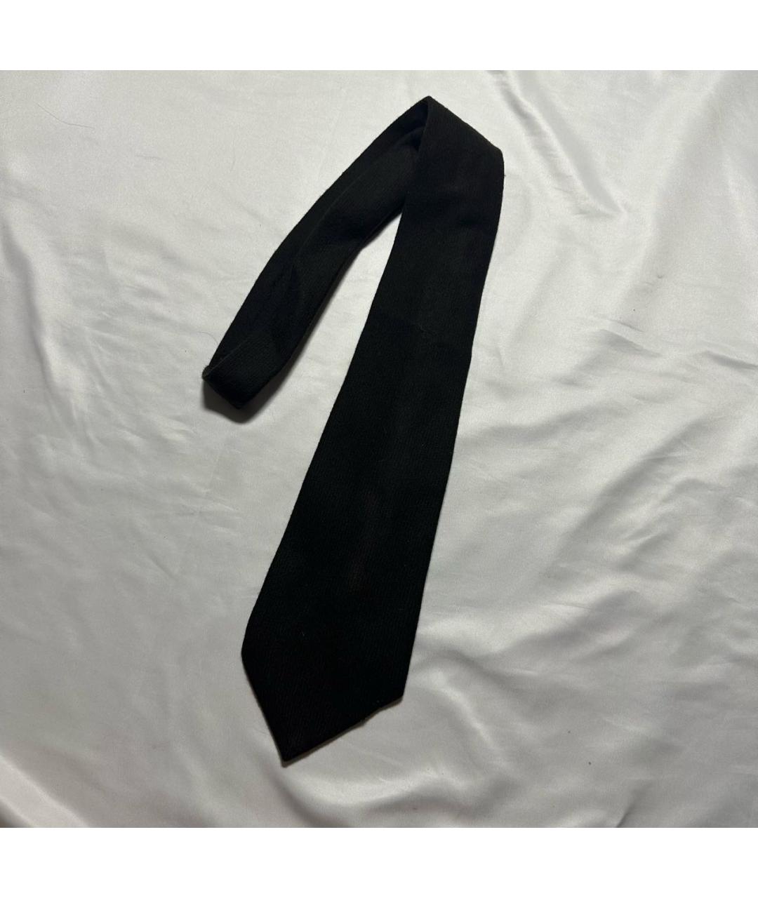 ERMENEGILDO ZEGNA XXX Коричневый шерстяной галстук, фото 4