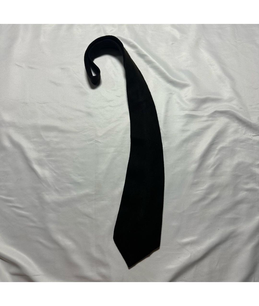 ERMENEGILDO ZEGNA XXX Коричневый шерстяной галстук, фото 2