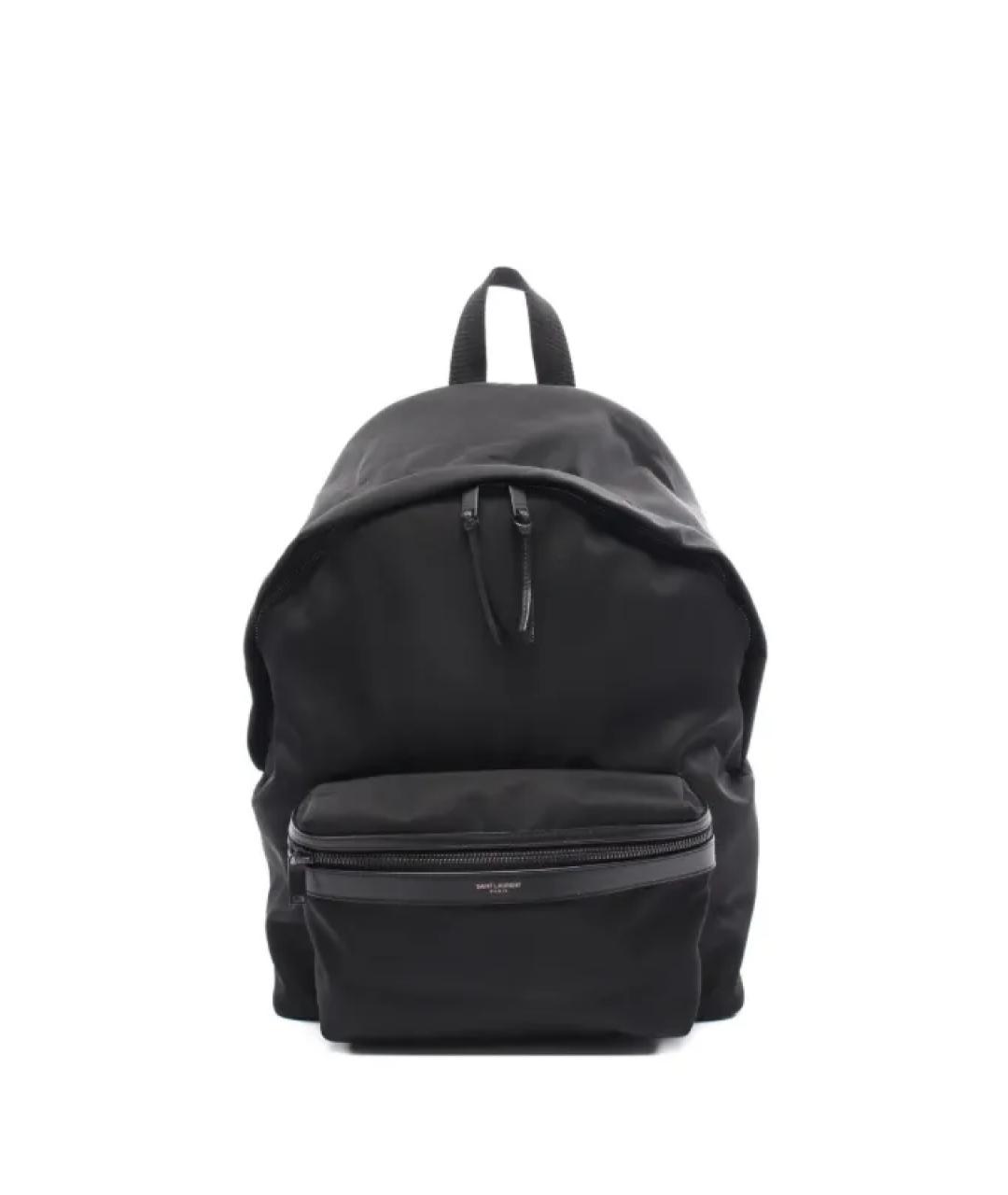 SAINT LAURENT Черный рюкзак, фото 1