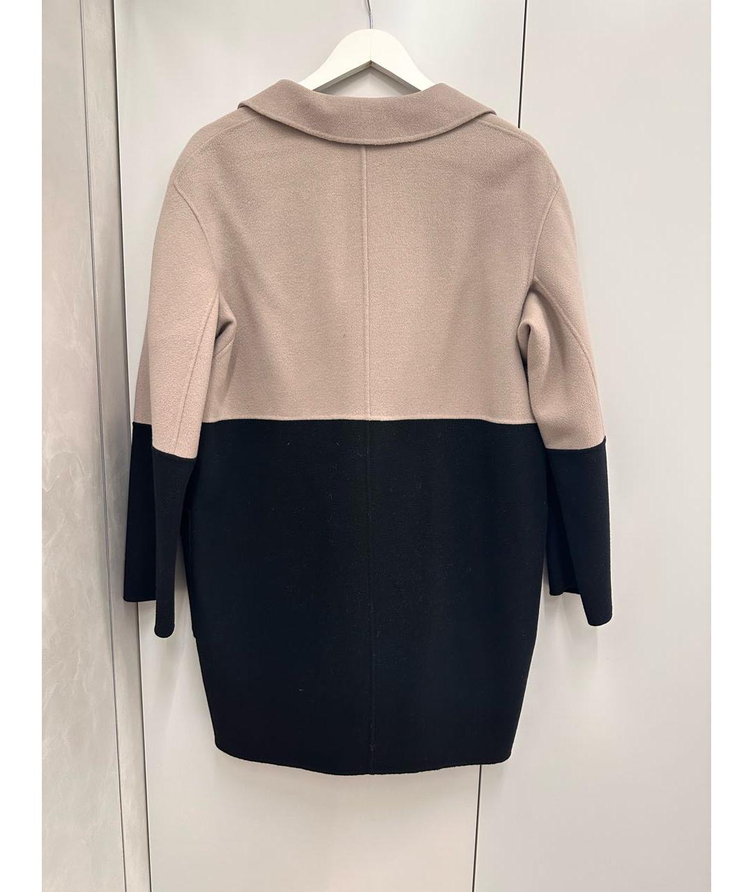 'S MAX MARA Черное шерстяное пальто, фото 2