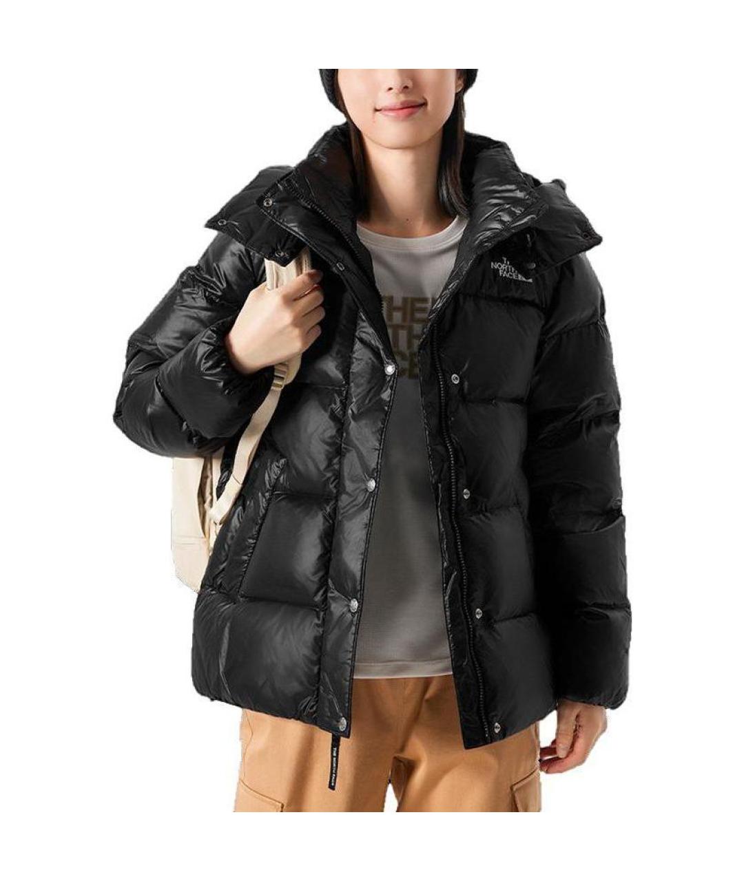 THE NORTH FACE Черный пуховик, фото 2