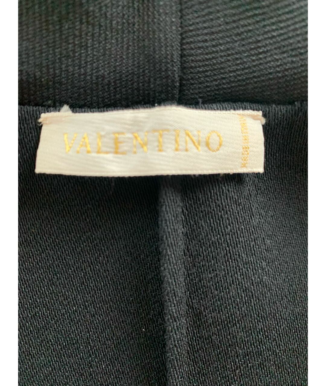 VALENTINO VINTAGE Черный шерстяной жакет/пиджак, фото 4