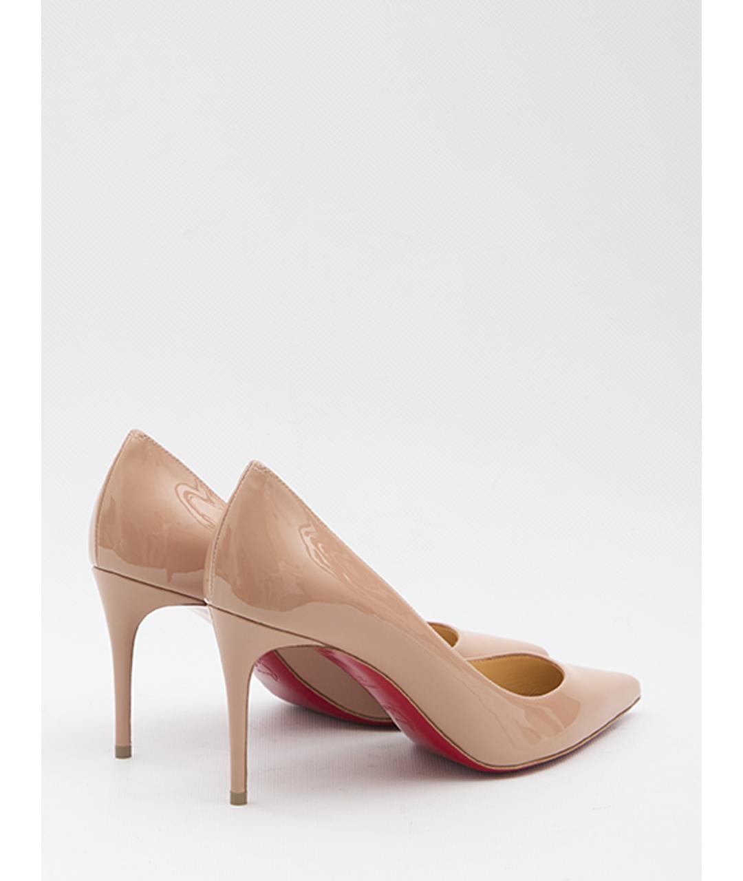 CHRISTIAN LOUBOUTIN Розовые туфли из лакированной кожи, фото 3