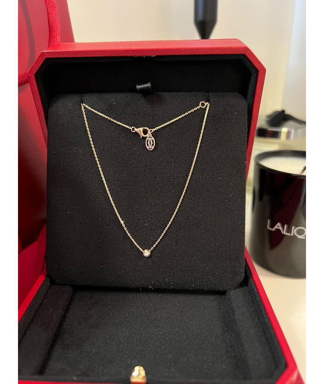 CARTIER Золотая подвеска из желтого золота, фото 2