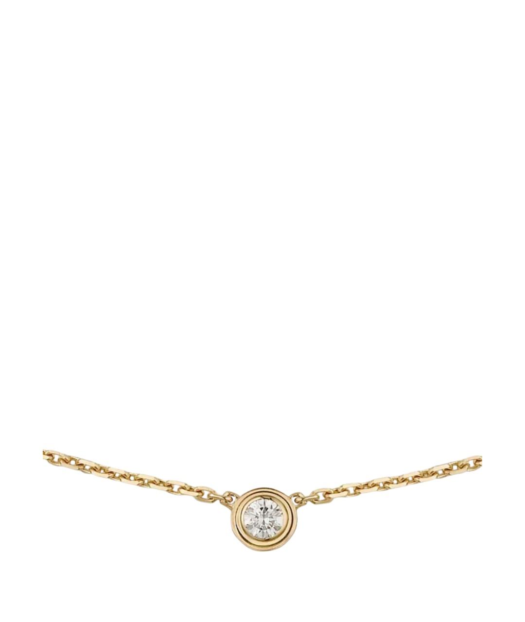 CARTIER Золотая подвеска из желтого золота, фото 1