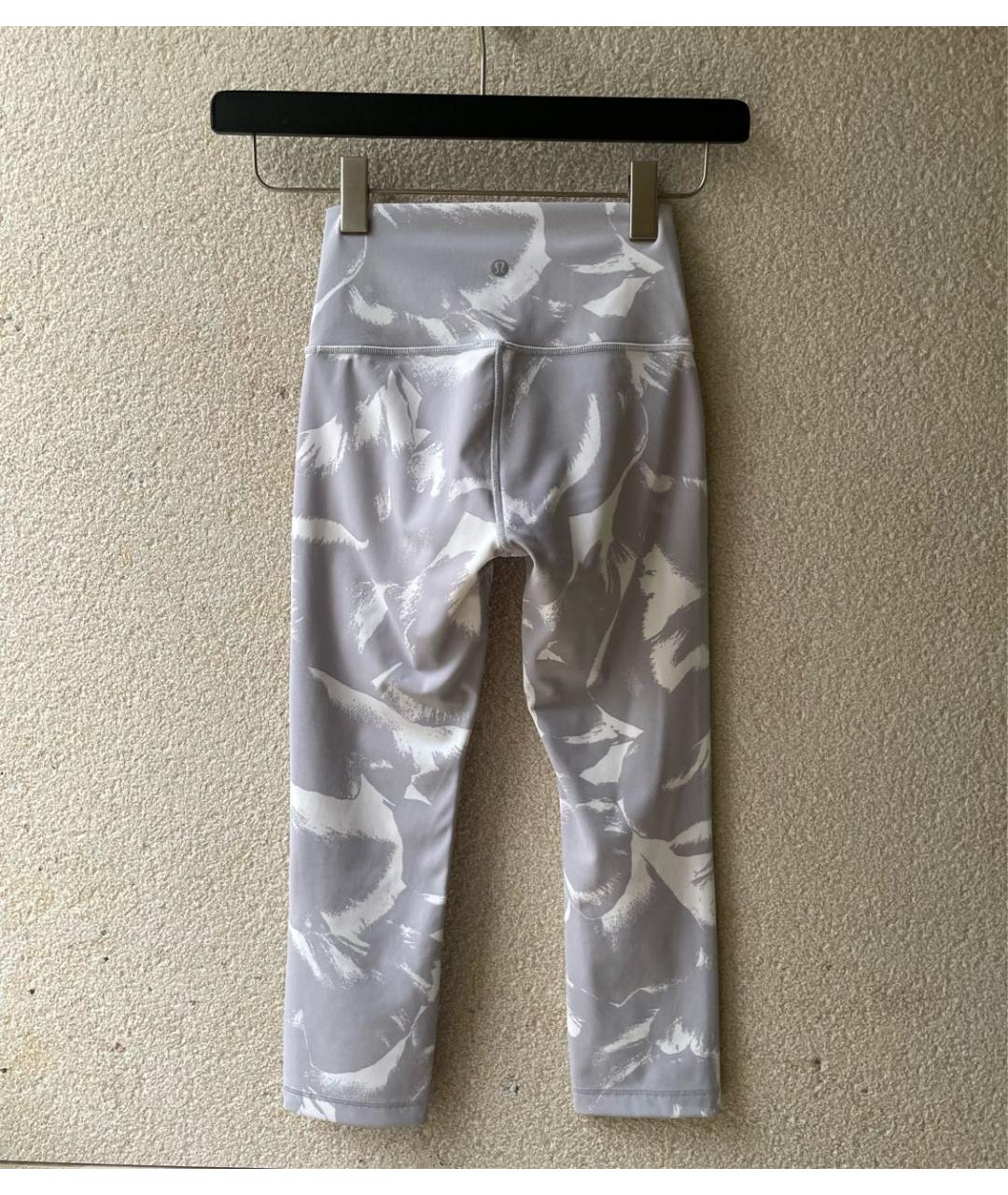 Lululemon Белые полиэстеровые спортивные брюки и шорты, фото 2