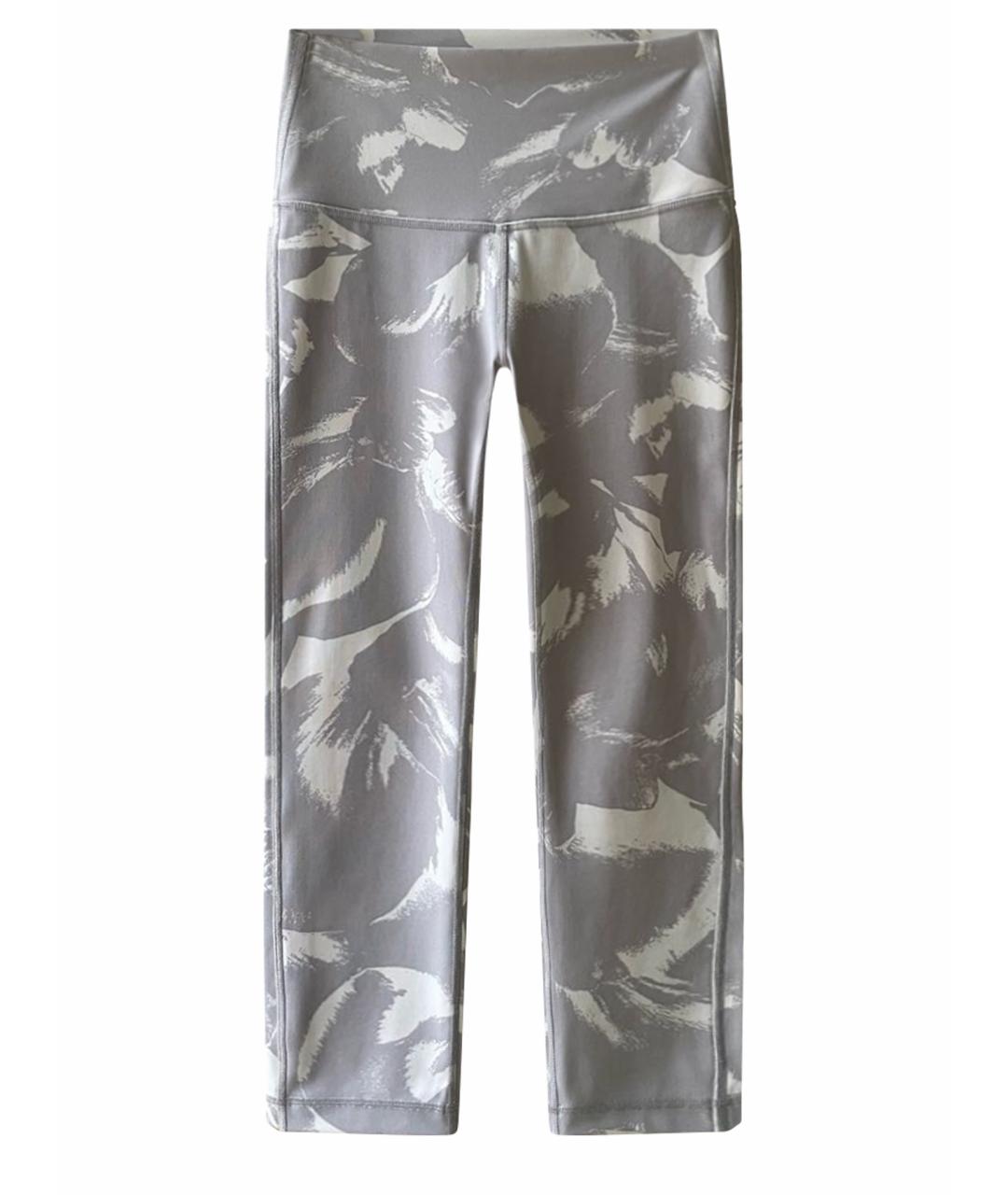 Lululemon Белые полиэстеровые спортивные брюки и шорты, фото 1