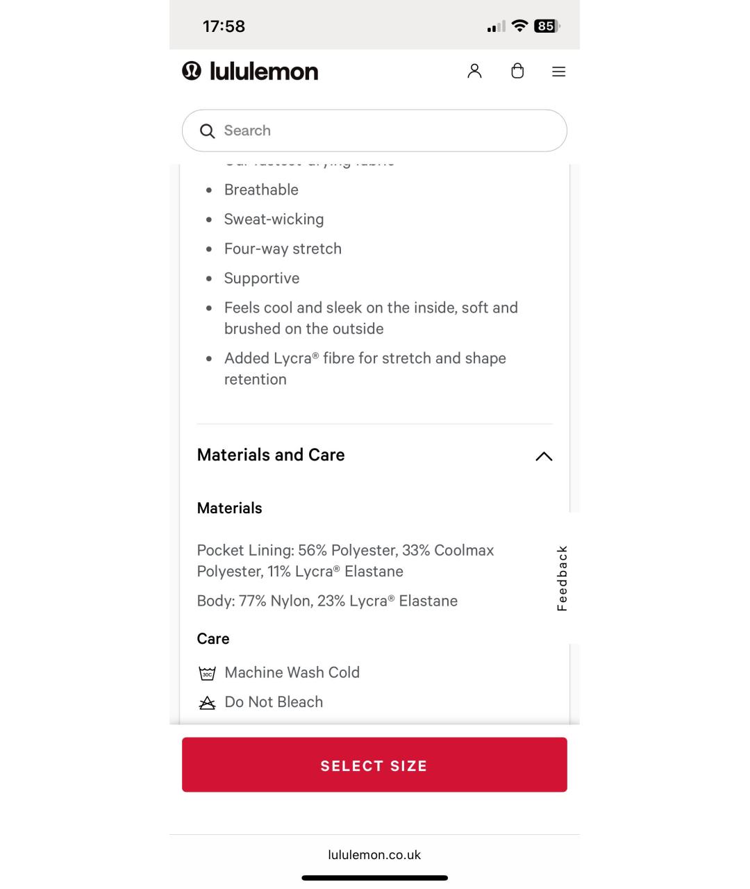 Lululemon Белые полиэстеровые спортивные брюки и шорты, фото 5