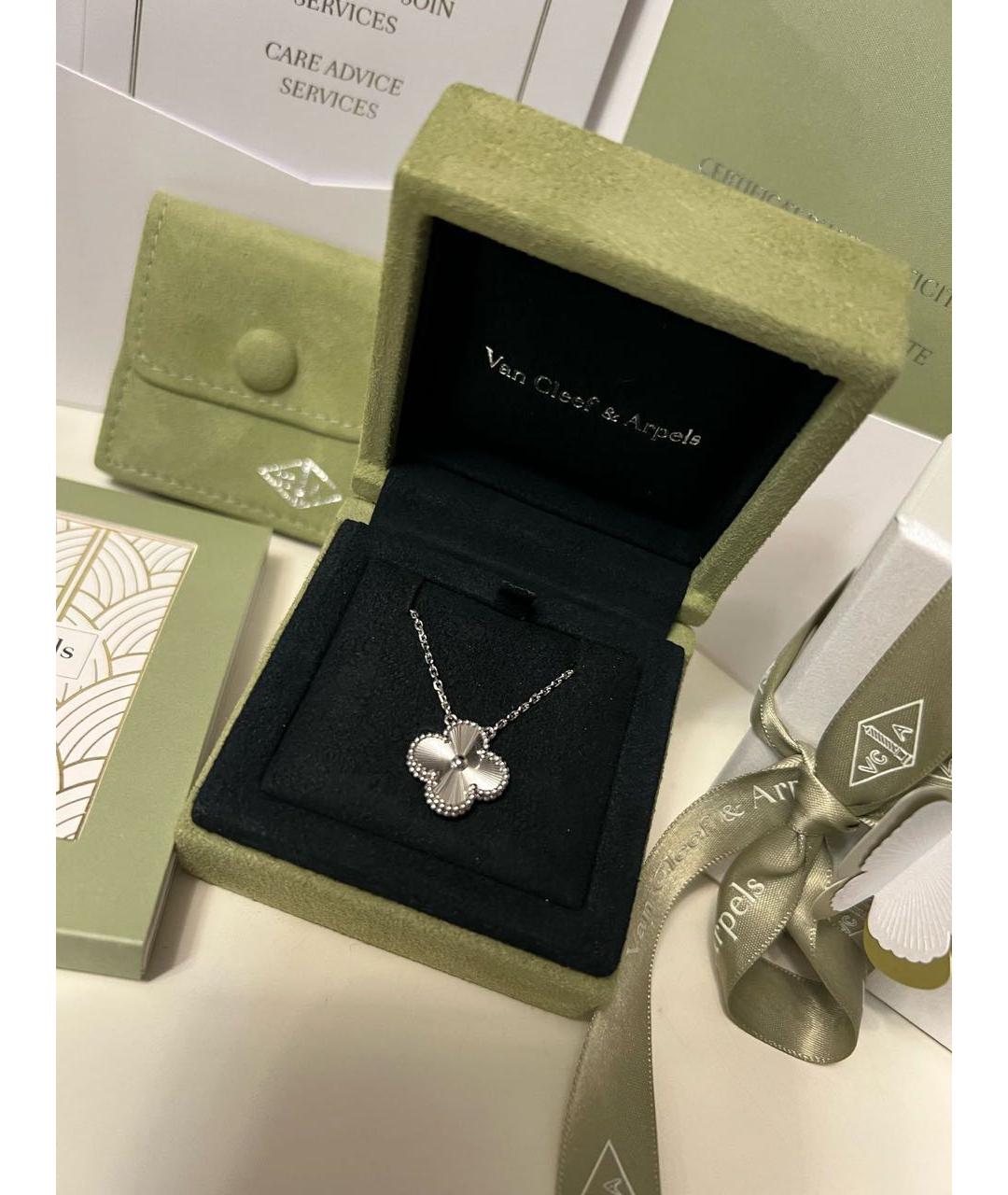 VAN CLEEF & ARPELS Белая подвеска из белого золота, фото 2