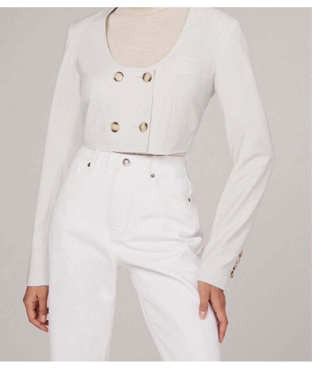 12 STOREEZ Серый полиэстеровый жакет/пиджак, фото 2