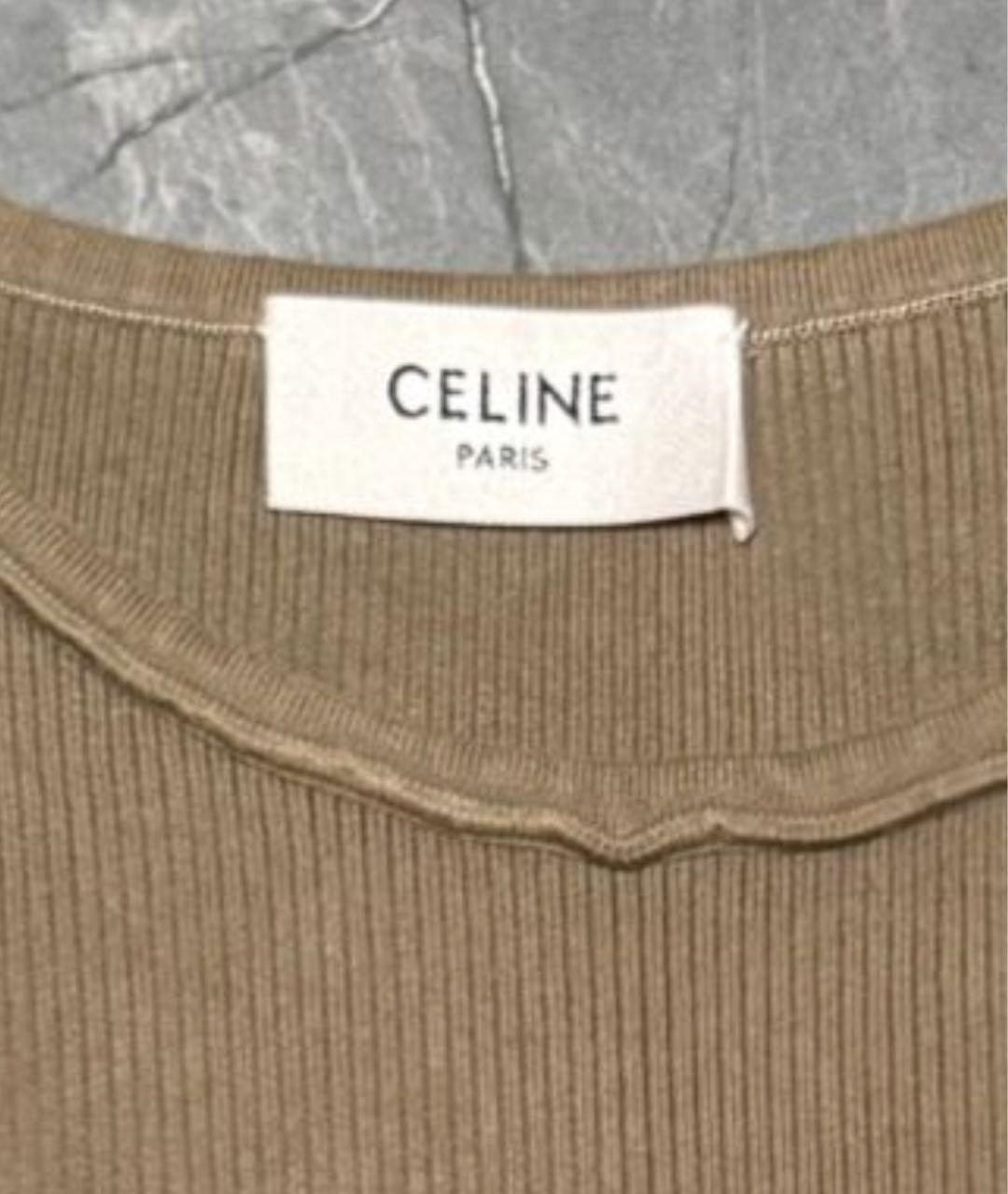 CELINE Бежевый бюстгалтеры, фото 2