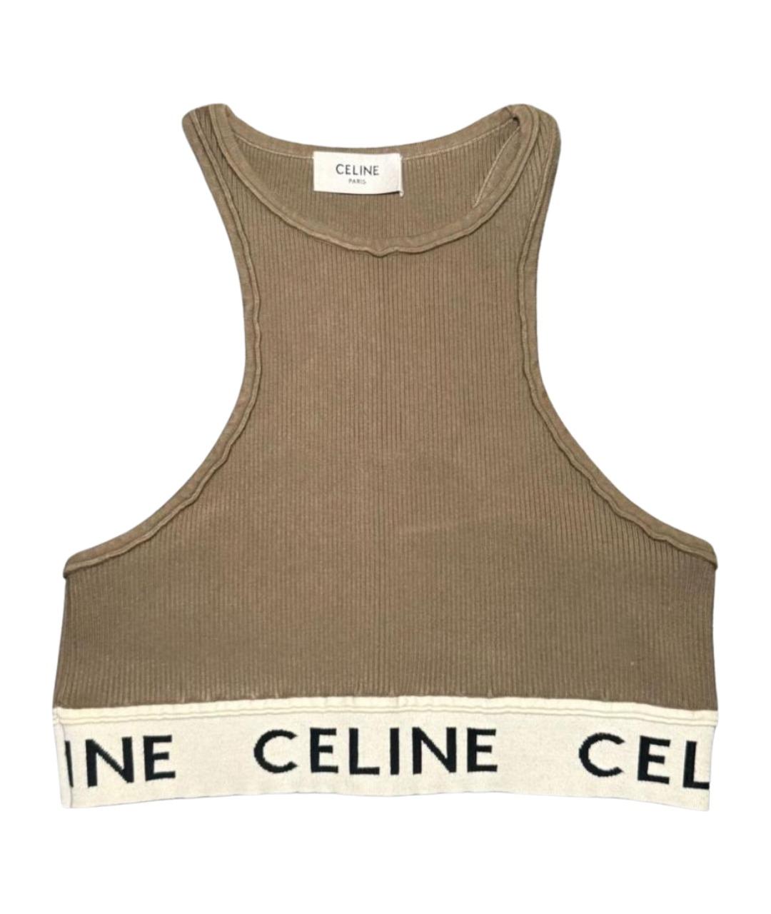 CELINE Бежевый бюстгалтеры, фото 1