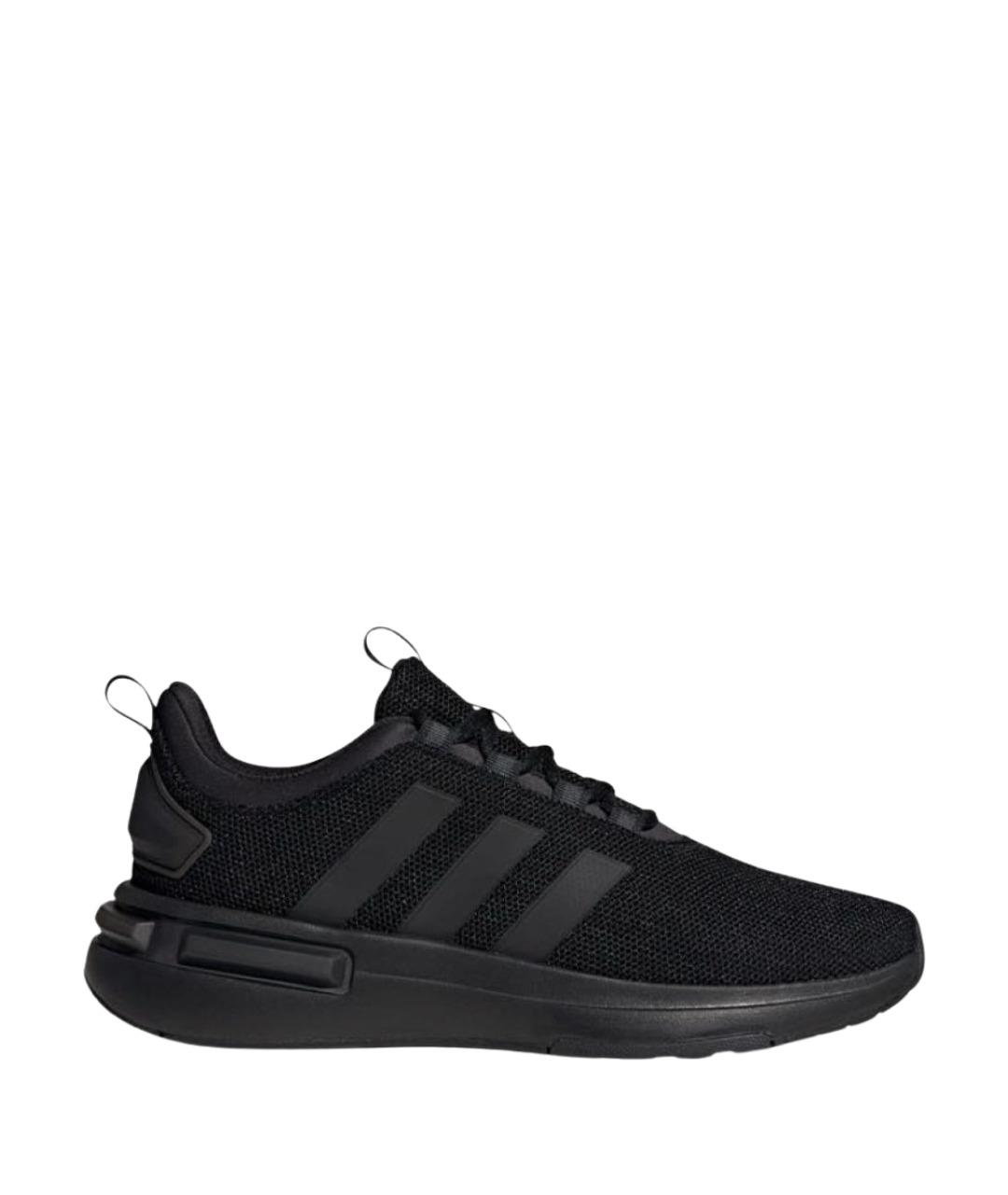 ADIDAS Черные текстильные кроссовки, фото 1