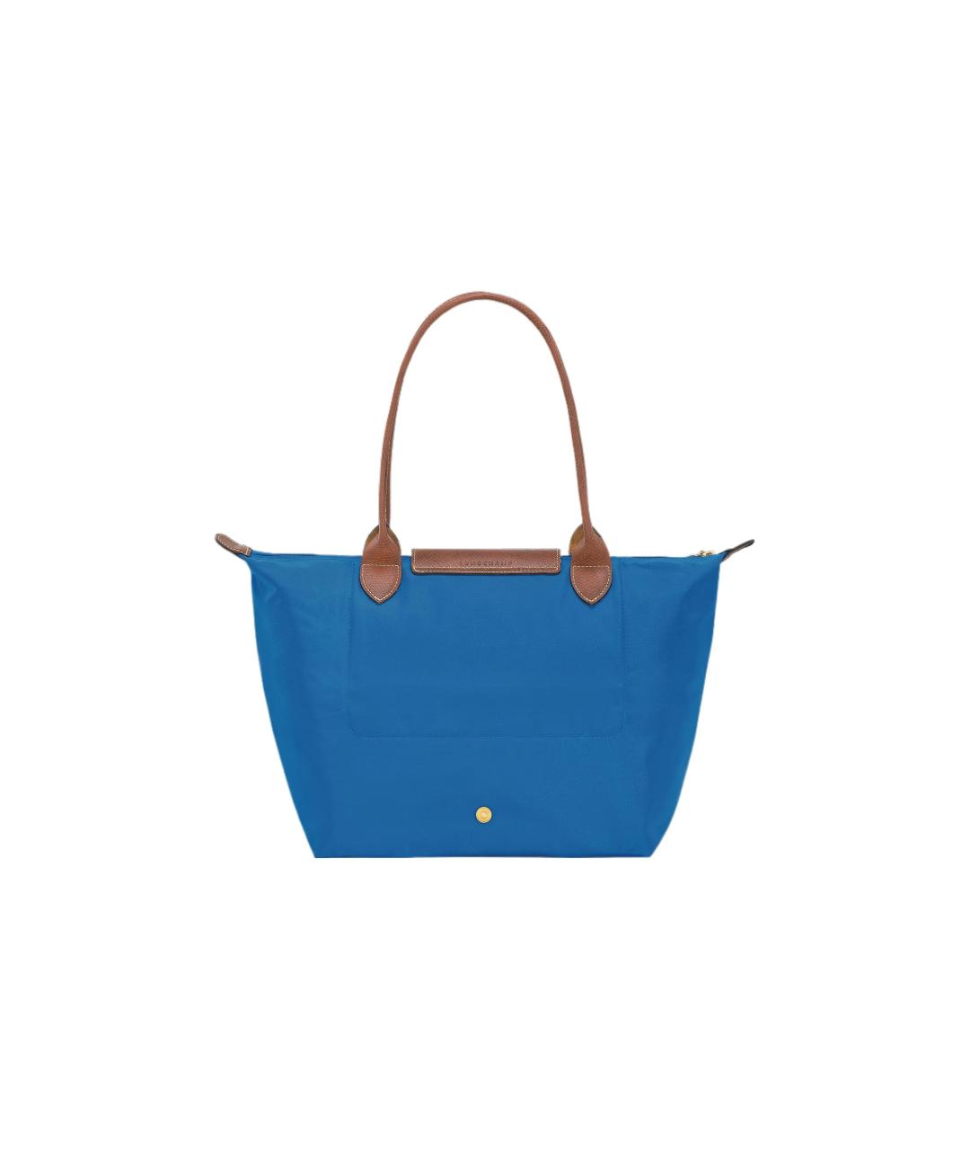 LONGCHAMP Синяя сумка тоут, фото 4
