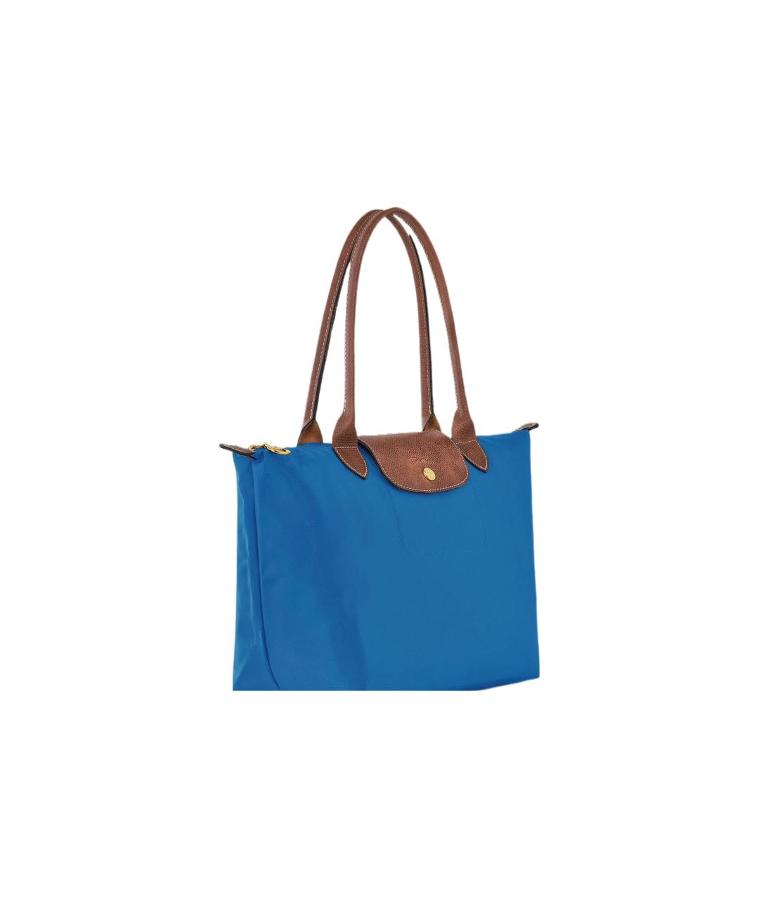 LONGCHAMP Синяя сумка тоут, фото 3