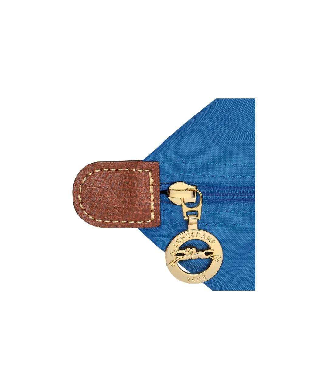 LONGCHAMP Синяя сумка тоут, фото 6