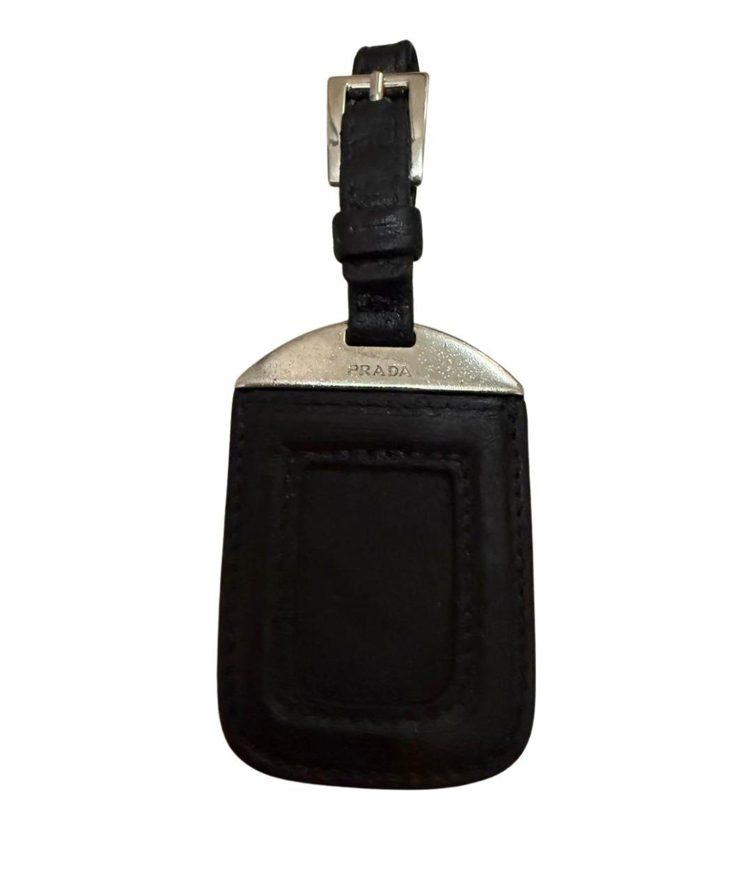 PRADA Черный брелок, фото 1