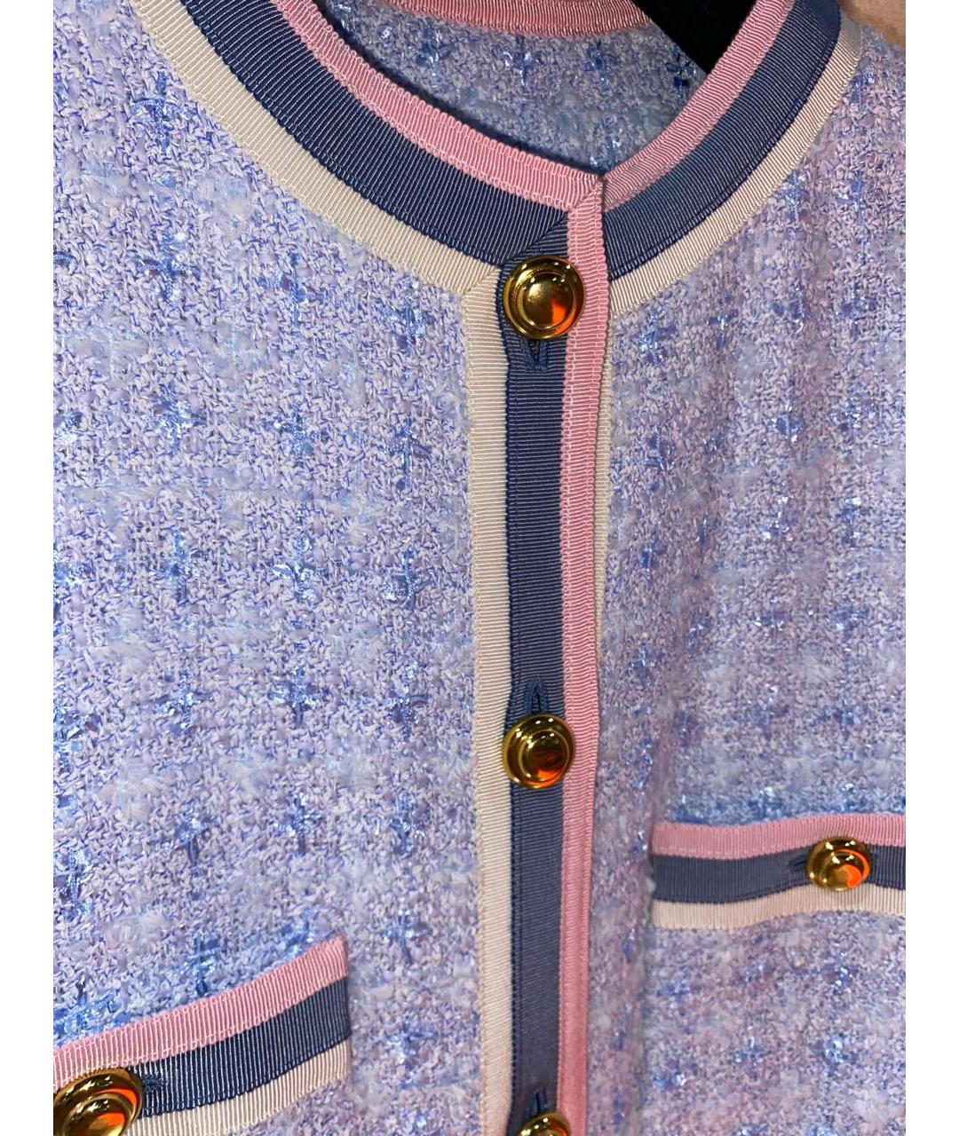 GUCCI Мульти твидовый кардиган, фото 5