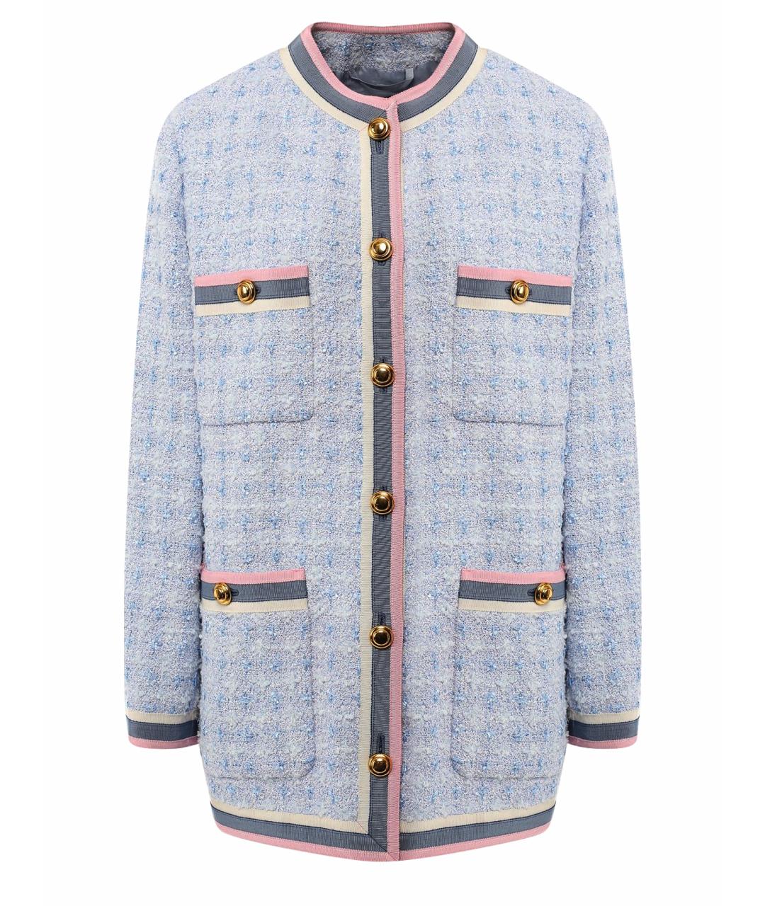 GUCCI Мульти твидовый кардиган, фото 1