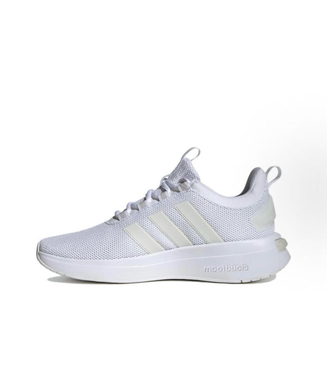 ADIDAS Белые текстильные кроссовки, фото 2