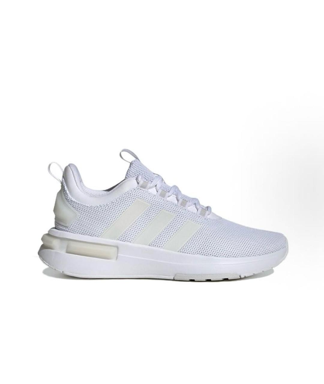 ADIDAS Белые текстильные кроссовки, фото 1