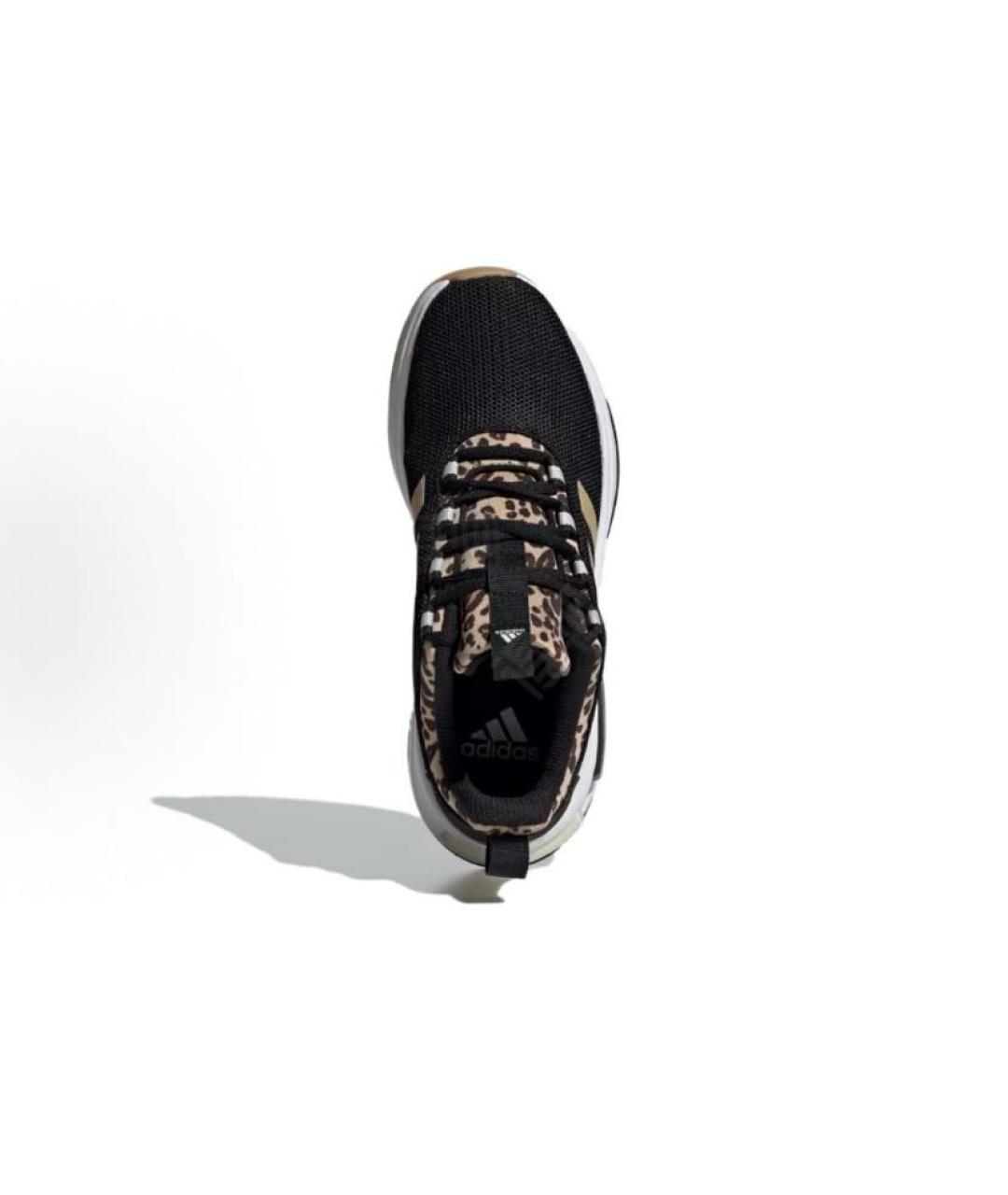 ADIDAS Черные текстильные кроссовки, фото 3