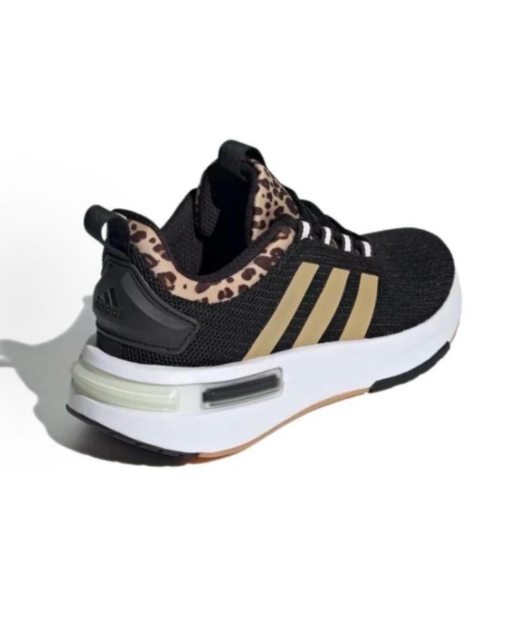 ADIDAS Черные текстильные кроссовки, фото 4
