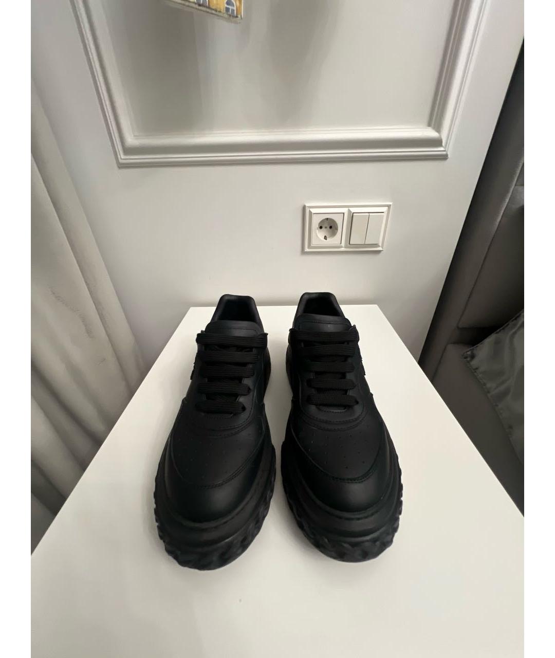 CASADEI Черные кожаные кроссовки, фото 2